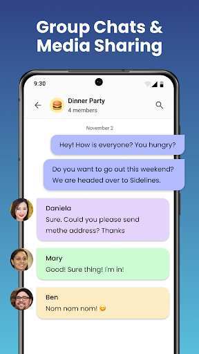 Messenger Chat Home Screenshot