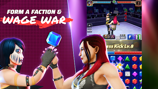 Captura de pantalla de WWE Champions: Wrestling RPG