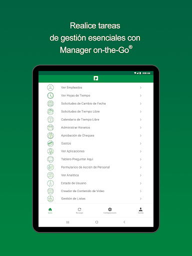 Captura de pantalla de Paycom