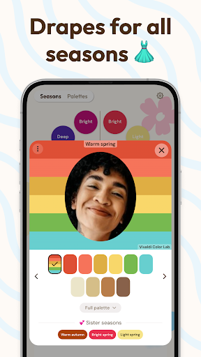 Captura de pantalla de Vivaldi Colorimetría