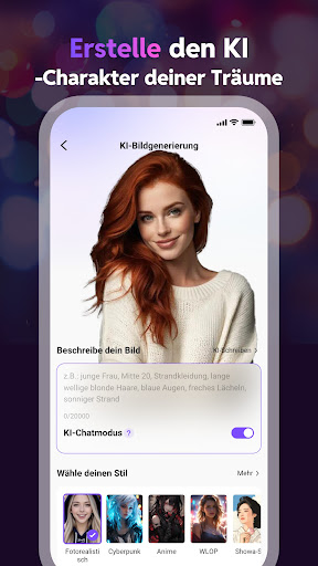 Linky AI: Chat, Spiel, Bindung Screenshot