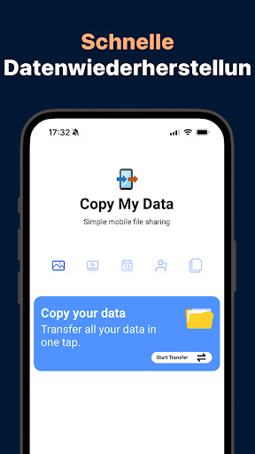 Copy My Data: Daten Übertragen Screenshot