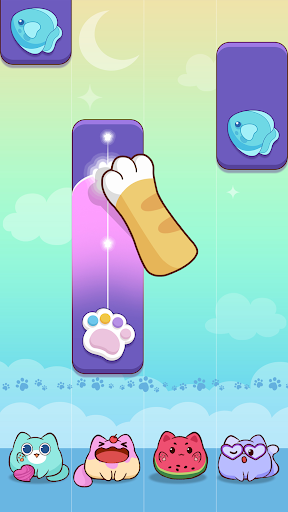 Captura de pantalla de Cat Tiles: Cute Piano Game