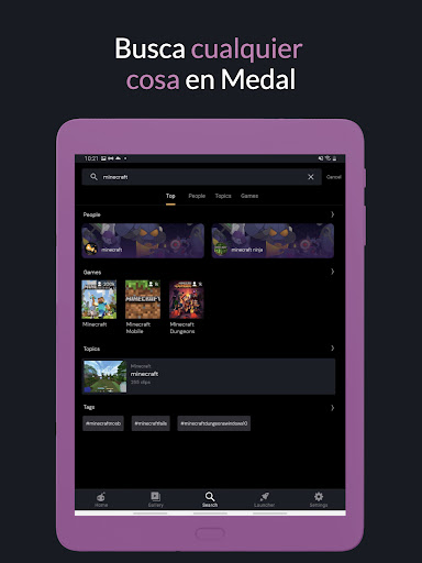 Captura de pantalla de Medalla - Recortes de Juegos
