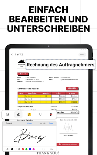PDF Reader - PDF Converter Screenshot