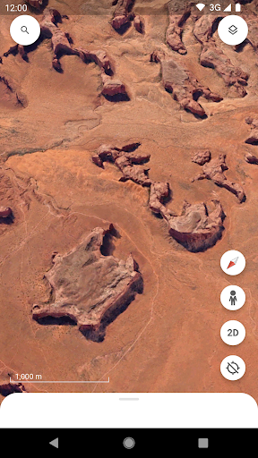 Captura de pantalla de Google Earth