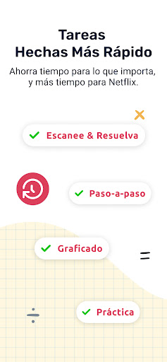 Captura de pantalla de Symbolab: Resolver Matemáticas