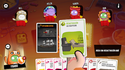 Captura de pantalla de Exploding Kittens® 2