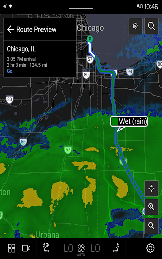 Captura de pantalla de MyRadar Weather Radar Pro