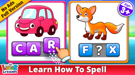 Spelling & Phonics: Kids Games Screenshot