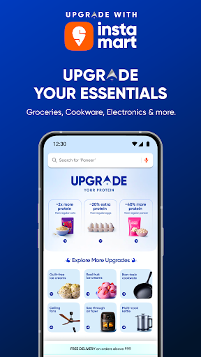 Captura de pantalla de Swiggy: Food Instamart Dineout