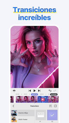 Captura de pantalla de Spring - Editor de Videos
