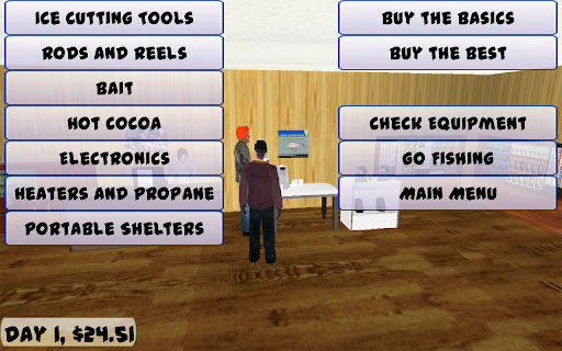 Captura de pantalla de Ice Fishing Derby Premium