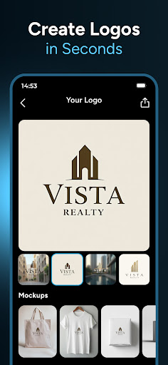 AI Logo Generator - Mark screenshot
