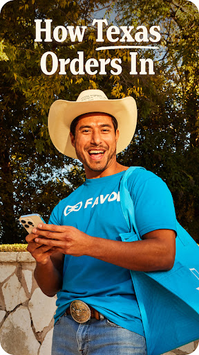 Captura de pantalla de Favor: Texas Food Delivery