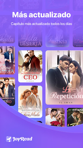 Captura de pantalla de JoyRead-Novelas e historias