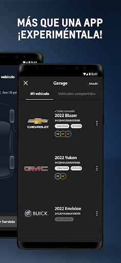 Captura de pantalla de myChevrolet