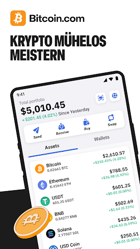 Bitcoin.com Wallet Screenshot
