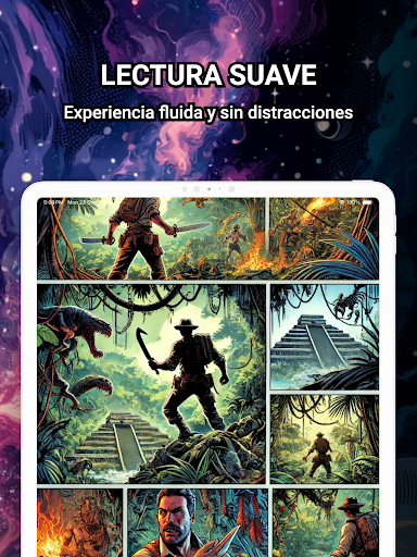 Captura de pantalla de Lector de Cómics CBR, CBZ, PDF