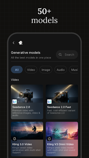 Captura de pantalla de invideo AI: AI Video Generator