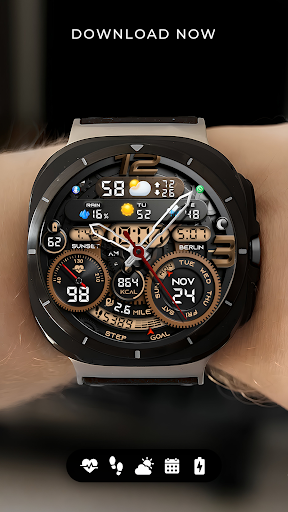 PER32 Ultra Hybrid Watch Face screenshot
