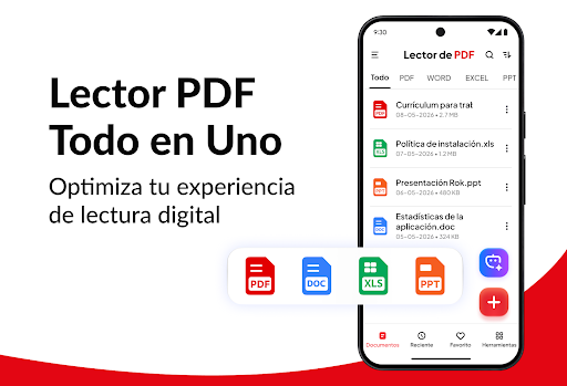 Captura de pantalla de Lector PDF App - Convertir PDF