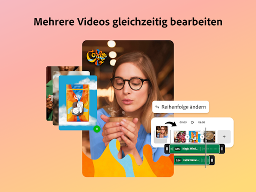 Adobe Express: KI Foto, Video Screenshot