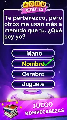 Captura de pantalla de Word Riddles - Juegos de palab