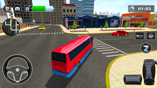 Captura de pantalla de Bus Simulator : 3D Bus Games