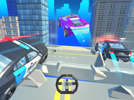 Captura de pantalla de Crazy Rush 3D - A correr