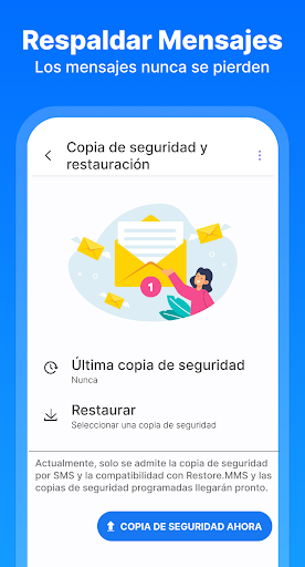 Captura de pantalla de Mensajero: Mensajes de Texto