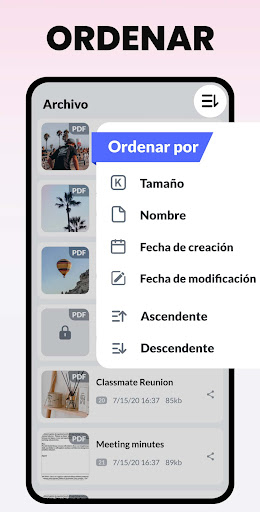 Captura de pantalla de Convertidor PDF - Foto a PDF