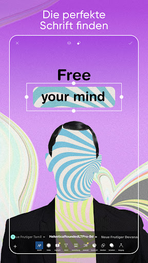 Picsart Bilder bearbeiten AI Screenshot