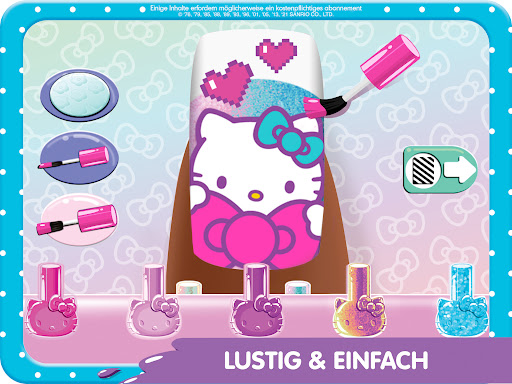 Hello Kitty Nagelsalon Screenshot