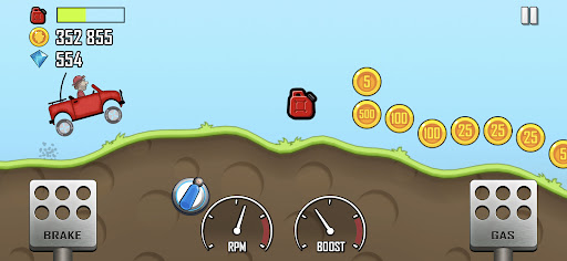 Captura de pantalla de Hill Climb Racing