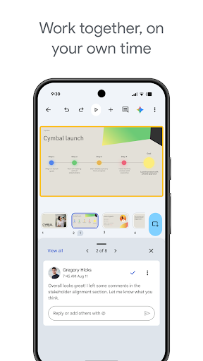 Captura de pantalla de Presentaciones de Google