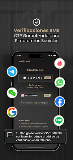 Captura de pantalla de 2nd Line+ Segundo Numero, eSIM