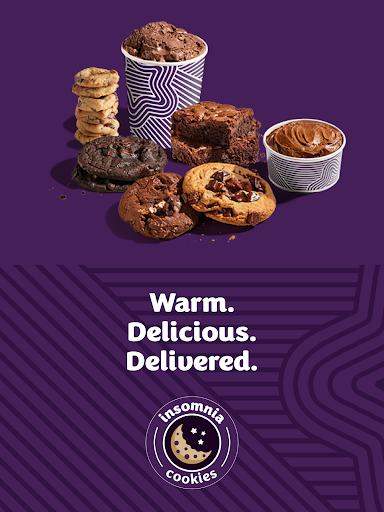 Captura de pantalla de Insomnia Cookies