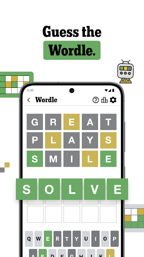 Captura de pantalla de NYT Games: Wordle & Crossword