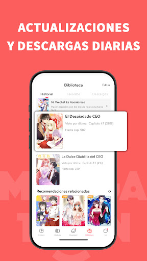 Captura de pantalla de MangaToon: Leer Comic & Mangas
