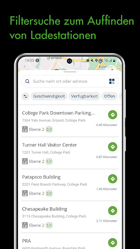 Blink Charging Mobile App Screenshot