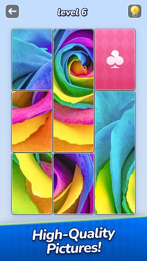Jigsawcard Solitaire Puzzle screenshot
