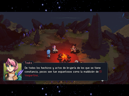 Captura de pantalla de Sea of Stars