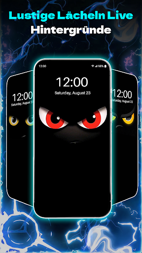 Lustiges Lächeln Hintergründe Screenshot