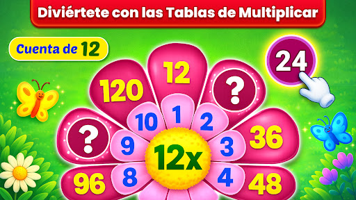 Captura de pantalla de Juegos de multiplicación niños