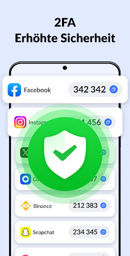 Authenticator App - SafeAuth Screenshot