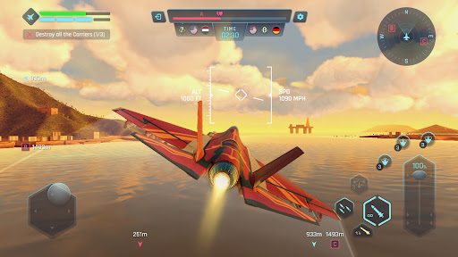 Captura de pantalla de Sky Warriors: Combates Aéreos