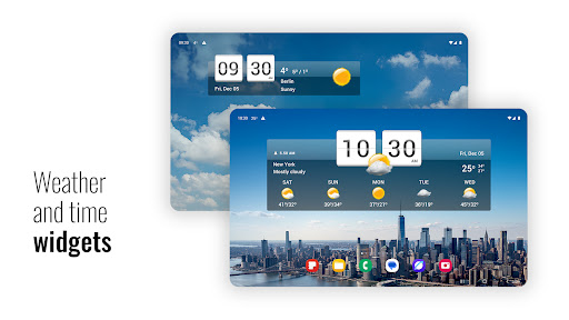 Sense Flip Clock & Weather screenshot