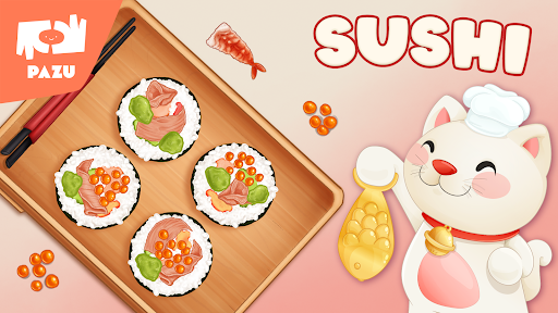 Captura de pantalla de Sushi Maker Kids Cooking Games