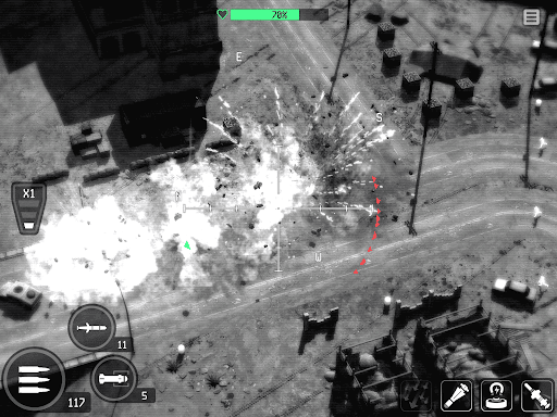 Captura de pantalla de War Drone: AC-130 Gunship Game